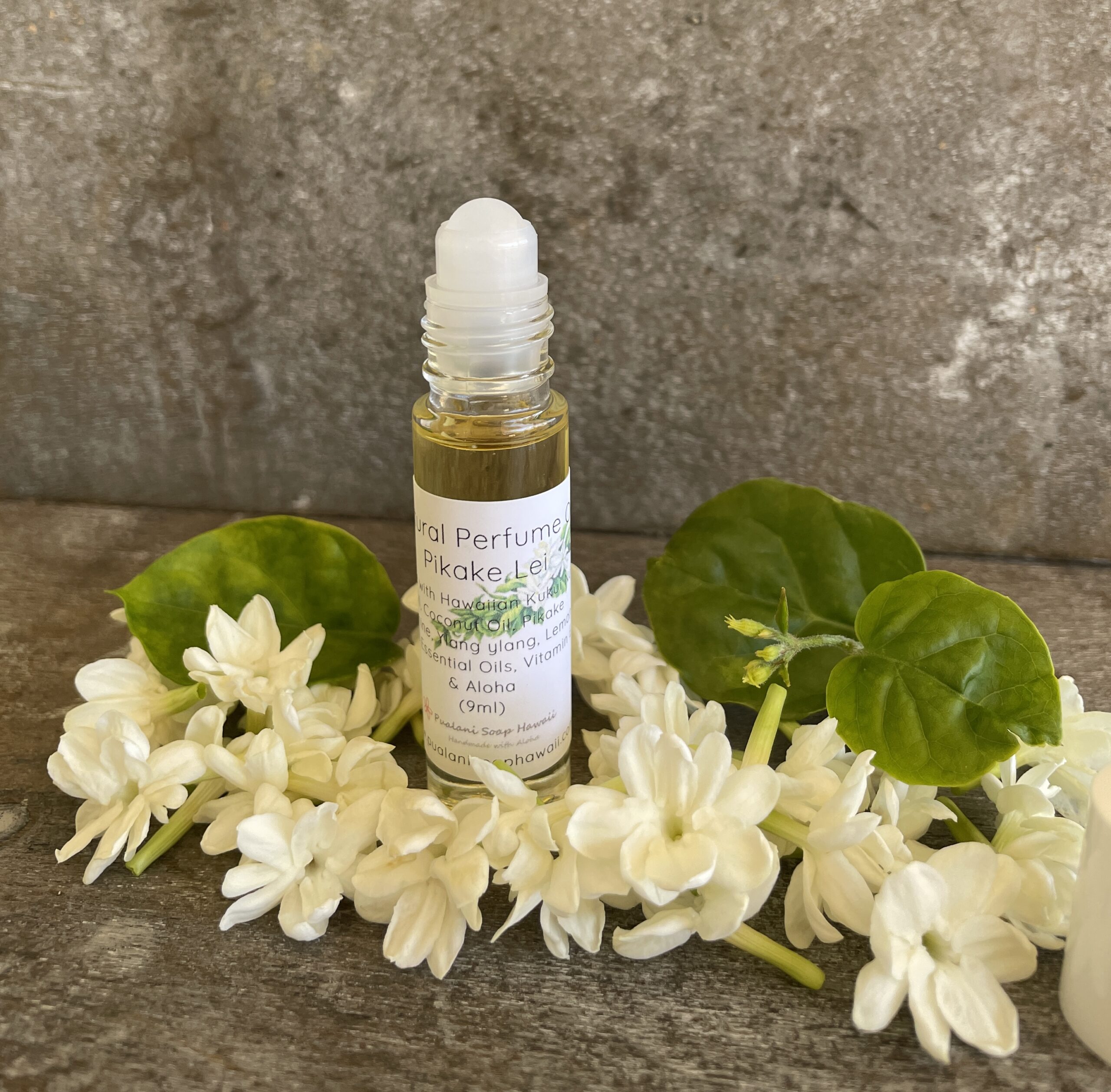 Pikake Lei (Hawaiian Jasmine) Natural Perfume Oil 9ml roll-on bottle ...