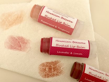 Blushed Lip Balm Lavender & Peppermint (Wine Red)