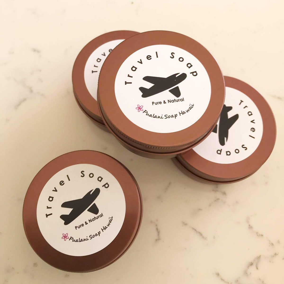 Portable & Travel Soap in Tin 2.5oz PUALANI SOAP HAWAII